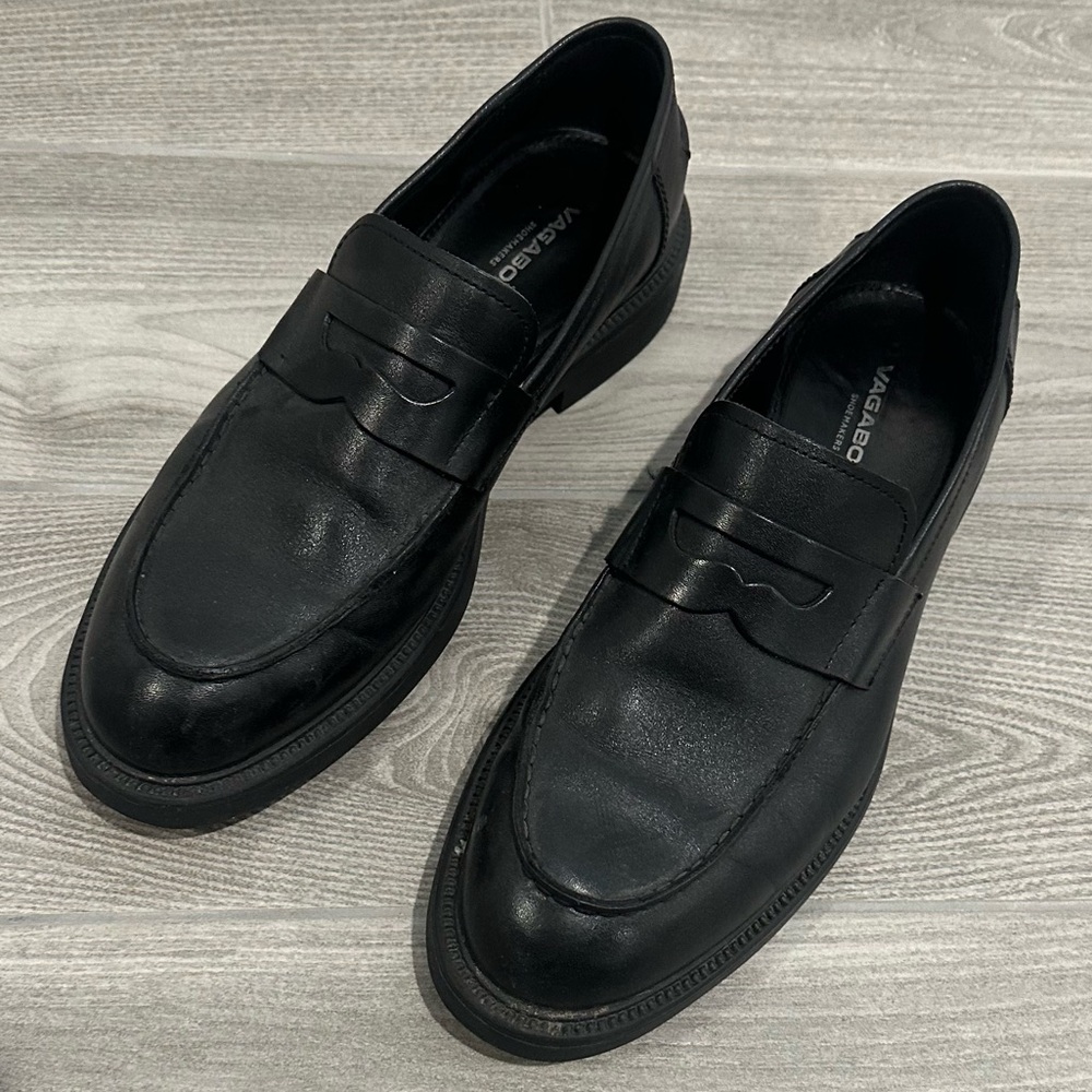 VAGABOND men’s loafer great condition black size US 10